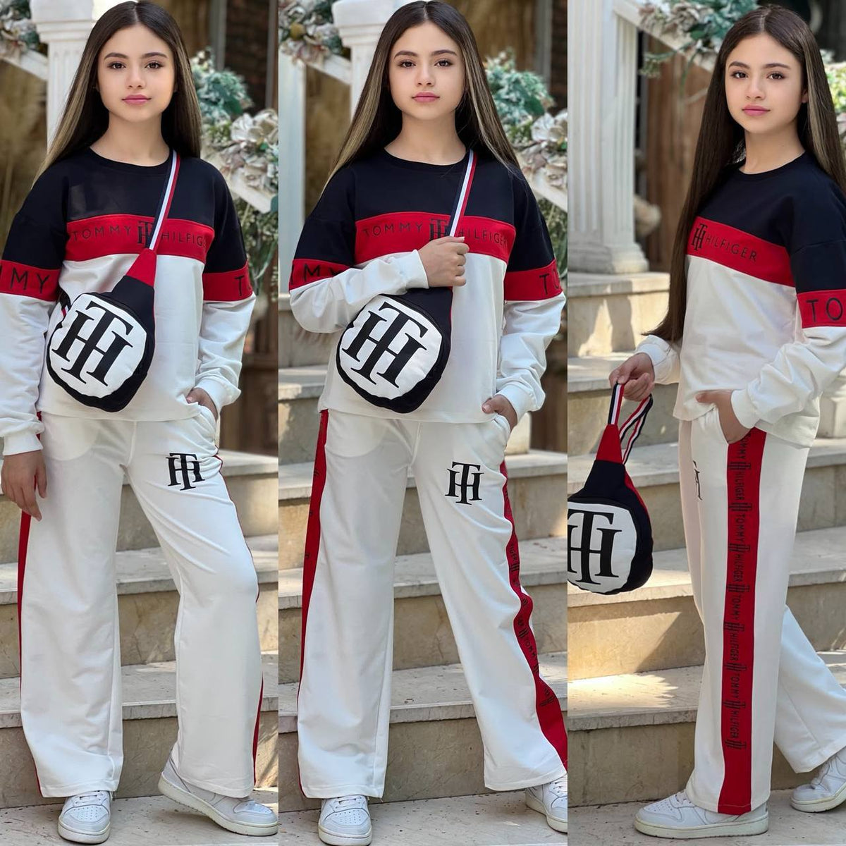 Ensemble 3 Pièces Sport Flag — Fille 5-14 Ans