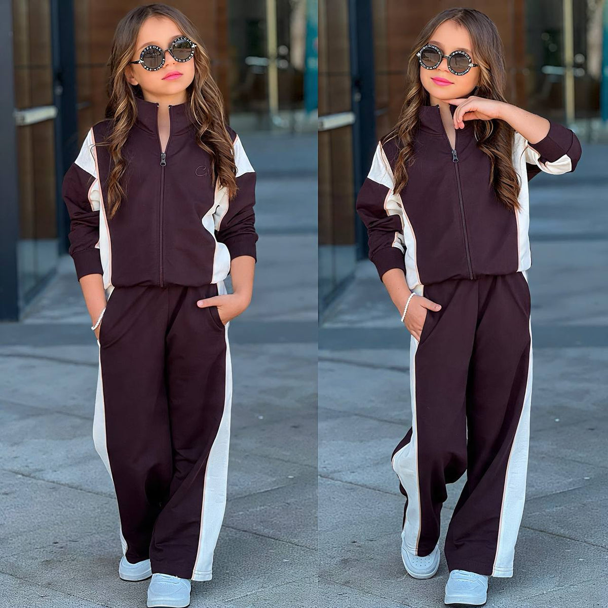 Ensemble 2 Pièces Chic Track Duo — Fille 5-14 Ans
