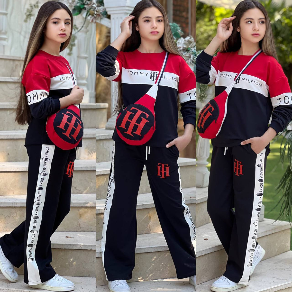 Ensemble 3 Pièces Sport Flag — Fille 5-14 Ans
