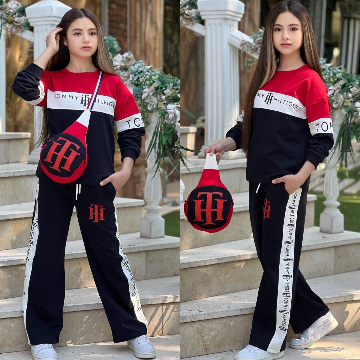 Ensemble 3 Pièces Sport Flag — Fille 5-14 Ans