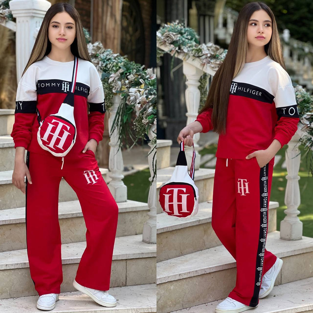 Ensemble 3 Pièces Sport Flag — Fille 5-14 Ans
