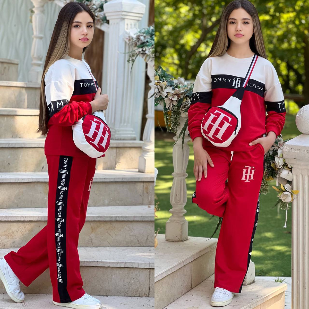 Ensemble 3 Pièces Sport Flag — Fille 5-14 Ans