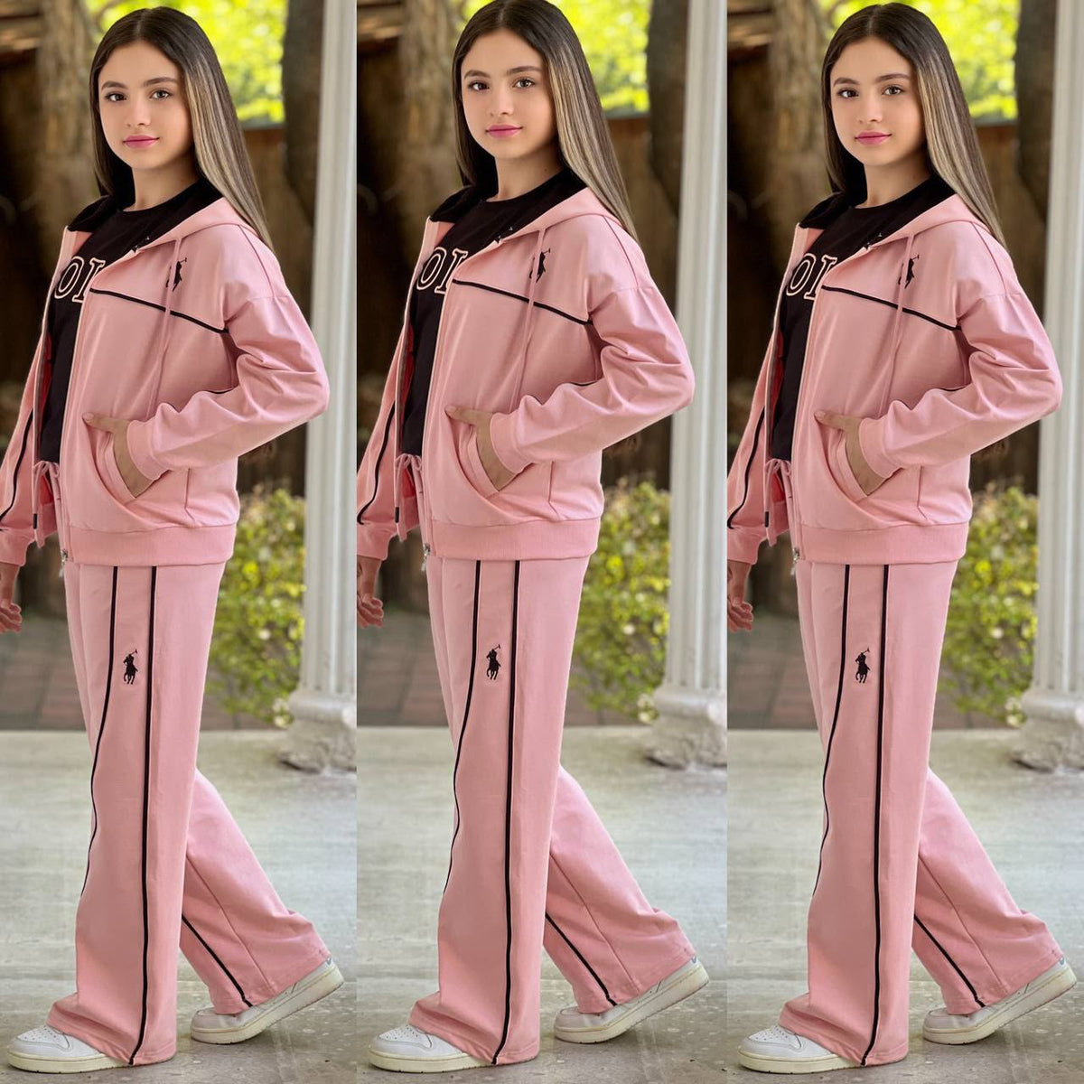 Ensemble 3 Pièces Cozy Track Girl — Fille 6-16 Ans