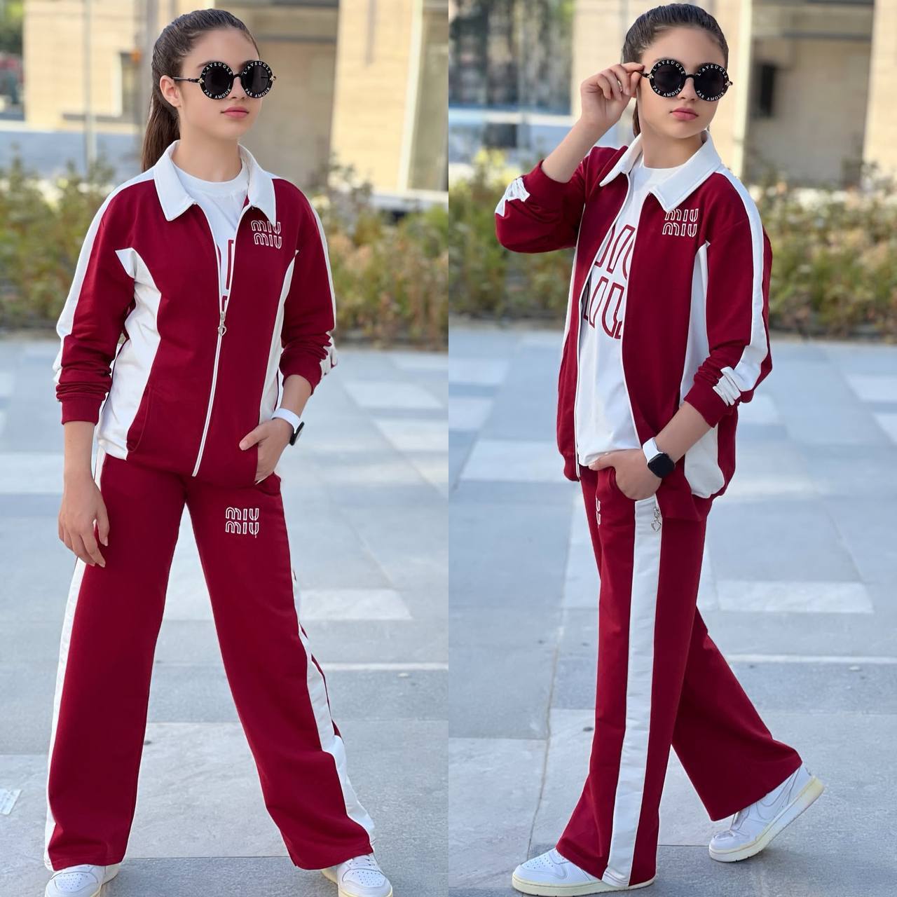 Ensemble 3 Pièces Track Chic — Fille 5-14 Ans